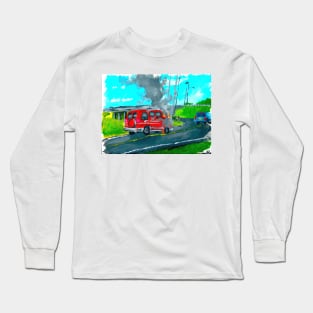 The Day My Van Caught On Fire Long Sleeve T-Shirt